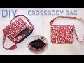 DIY Crossbody bag/Crossbody bag with card pocket/크로스백을 만드는 쉬운방법/가방만들기 [JSDAILY]