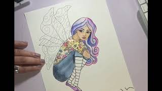 fairy watercolor barakat rita