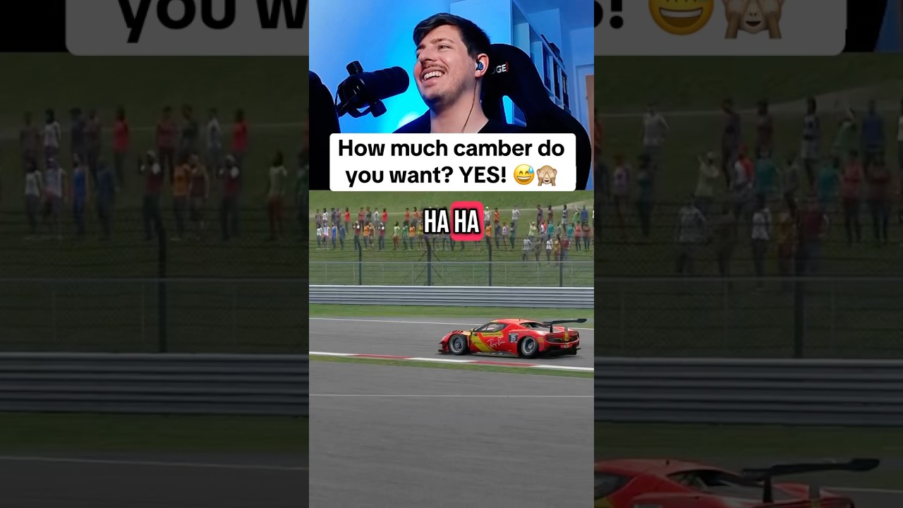 I got an on-track camber adjustment. 🙈😅 