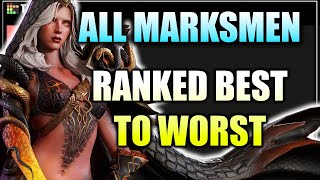 RANKING MARKSMEN FROM BEST TO WORST | WATCHER OF REALMS |