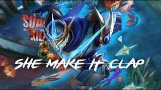 SHE MAKE IT CLAP |• GUSION
