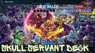 SKULL SERVANT Deck | 14000 atk / OTK o rendición / DICERALLY Gameplay + Decklist [MASTER DUEL]