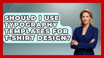 Should I Use Typography Templates For T-shirt Design? - Graphic Design Nerd