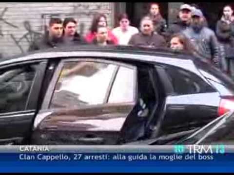 Clan Cappello, 27 arresti: alla guida la moglie del boss - YouTube