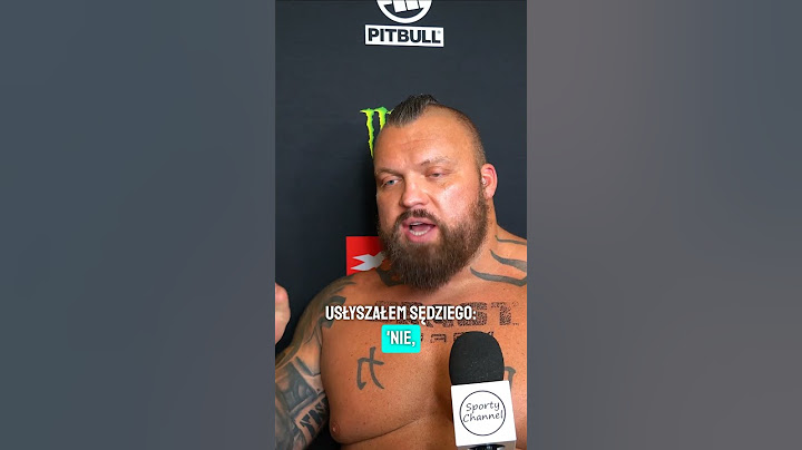EDDIE HALL PRZEPRASZA PUDZIANA ZA NIELEGALNE CIOSY