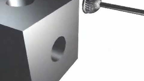 Automated Hole Deburring with Orbitool Deburring Tool MP4 270p 360p