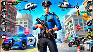 Simulatore di inseguimento in auto della polizia 3D 2025 - Autista di auto a più piani reali - Gi... screenshot 2