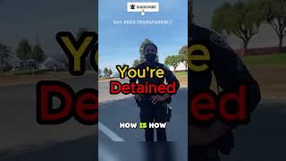 **"You're Detained"... For WHAT?! Dumbsh*t Move!