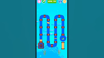 Save The Fish  / pull the pin / puzzle logic level 190  #savethefish #gaming #funny #drawing #shorts