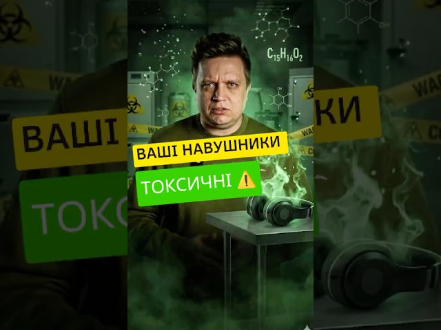 Навушники можуть бути ТОКСИЧНІ!