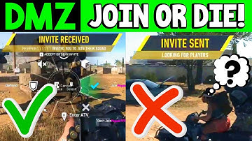 How to Join Enemy Squads in DMZ • The Ultimate Guide! • (Warzone 2 DMZ Call of Duty)