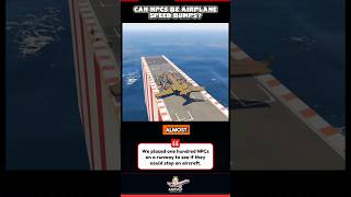 Can NPCs Be Airplane Speed Bumps?