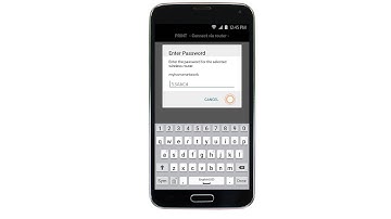 Canon PIXMA MG2924 - Cableless Setup with an Android™ device