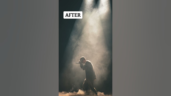 before editing vs. after editing concert photos :) #concertphotography #lightroom