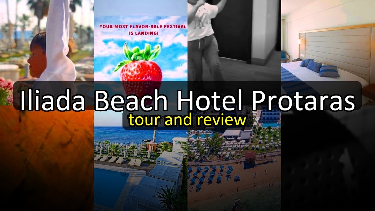 Iliada Beach Hotel Protaras Cyprus - Beachfront Resorts in Protaras for Families and Beach Lovers