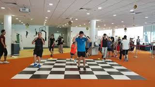 2019 06 09 HIIT @ Sports Hub Library