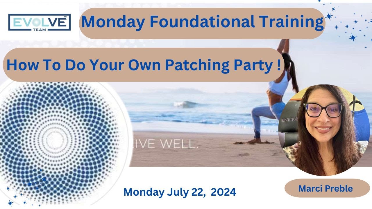 Patching Party Monday Foundational Training How To Do Your Own Patching Party Marci ...