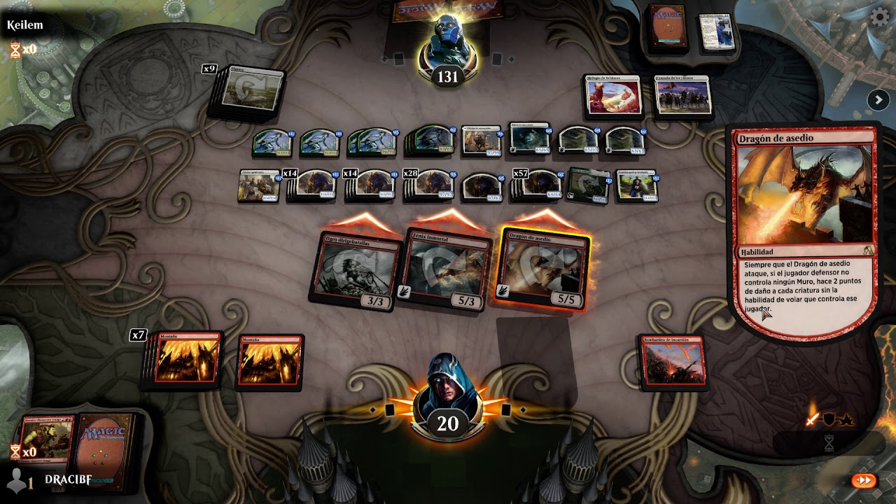 Playing MTG Arena with a friend and this happens... YouTube