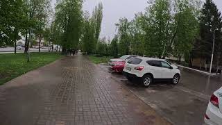 #липецк2024 Гагаринский Сквер. Сегодня не погода у нас +13 временами дождь. VLOG 23.04.2024.