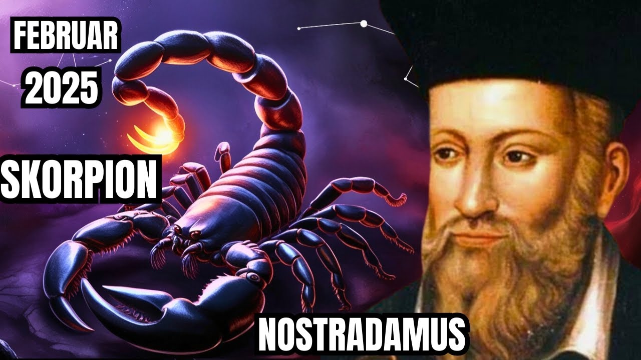 2025 Skorpion - Glück, Liebe und Reichtum stehen vor der Tür | Nostradamus