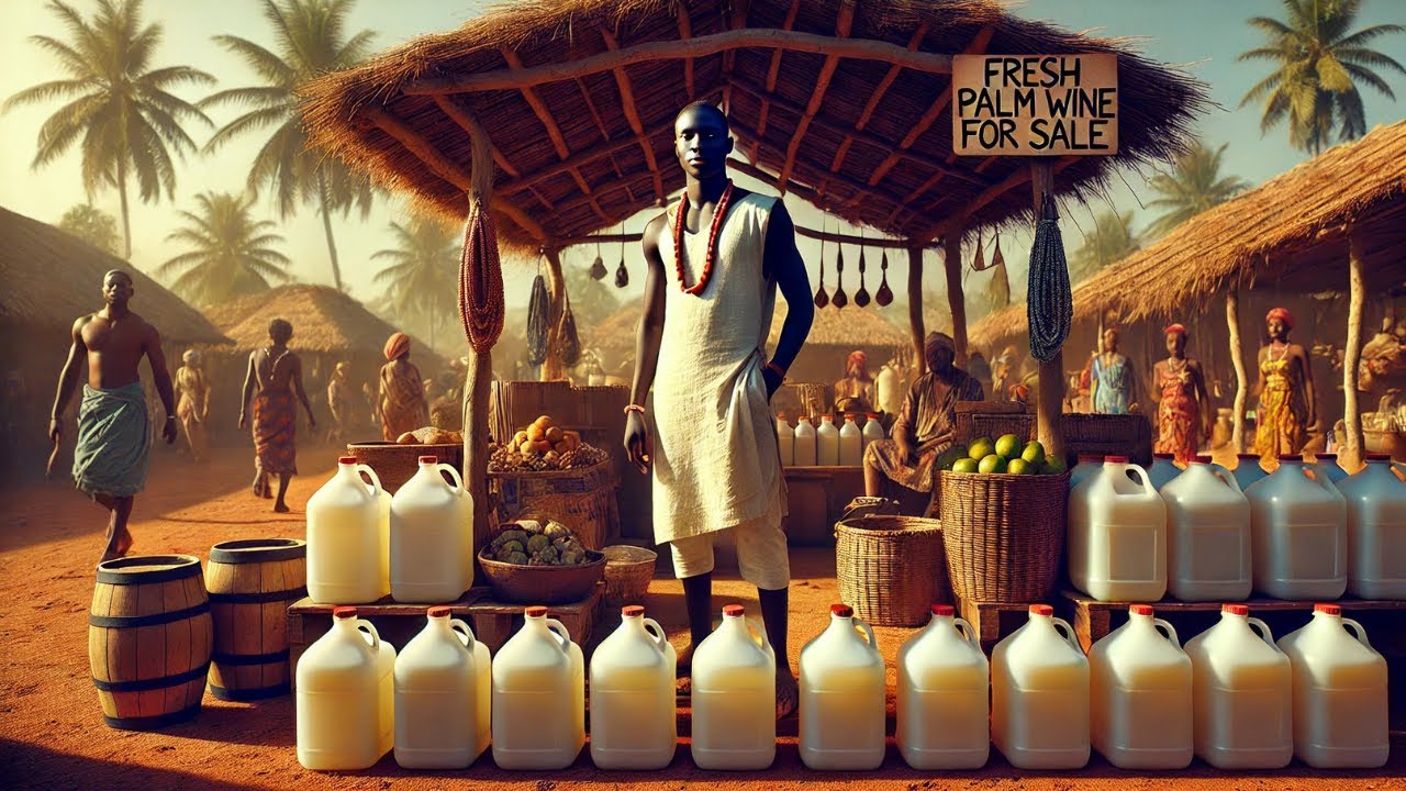 IF ONLY THEY KNEW WHAT HE SELLS TO THEM AS PALM WINE (A MUST WATCH)  TALES AT DUSK #africanfolktales