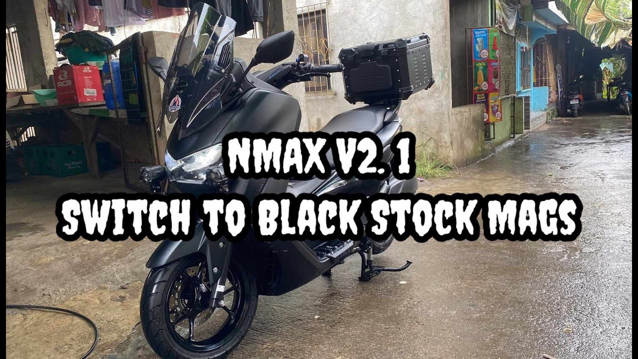 NMAX V2.1 Upgrade (Switch to BLACK Stock Mags) - YouTube