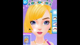 Dress up game - Princess Dream Hair Salon - L5 VIP screenshot 3
