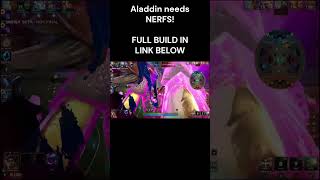 Aladdin Arena Build HE BUSTED! #gaming #smite2 #smite #gamer #smitebuilds #games s #youtubeshort