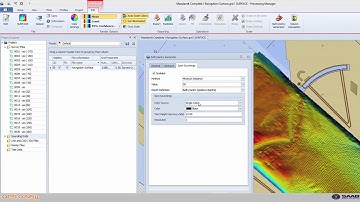 Generate Contours and Depth labels in QINSy