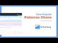 SE Ranking🔍 - Como pesquisar palavras chave | Tutorial