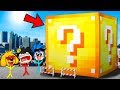 ABRIMOS un LUCKY BLOCK GIGANTE en la VIDA REAL!! 😱 ¿Qué SECRETOS esconderá?