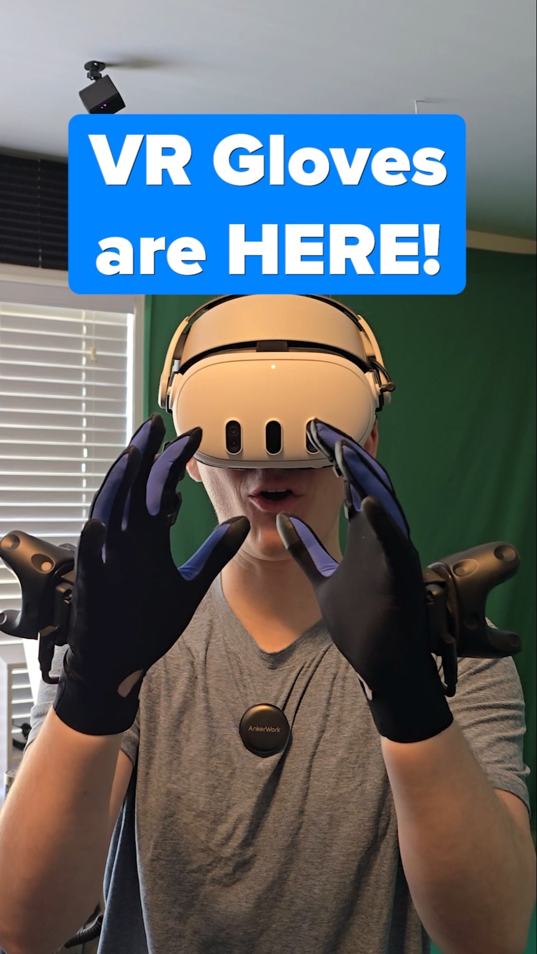 I Got my Hands on VR Gloves! #vr #quest2 #quest3 - YouTube