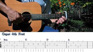 Faded (Alan Walker) - BASIC Guitar Tabs & Chords | Guitar Toturial | Fingerstyle Guitar Tabs #faded