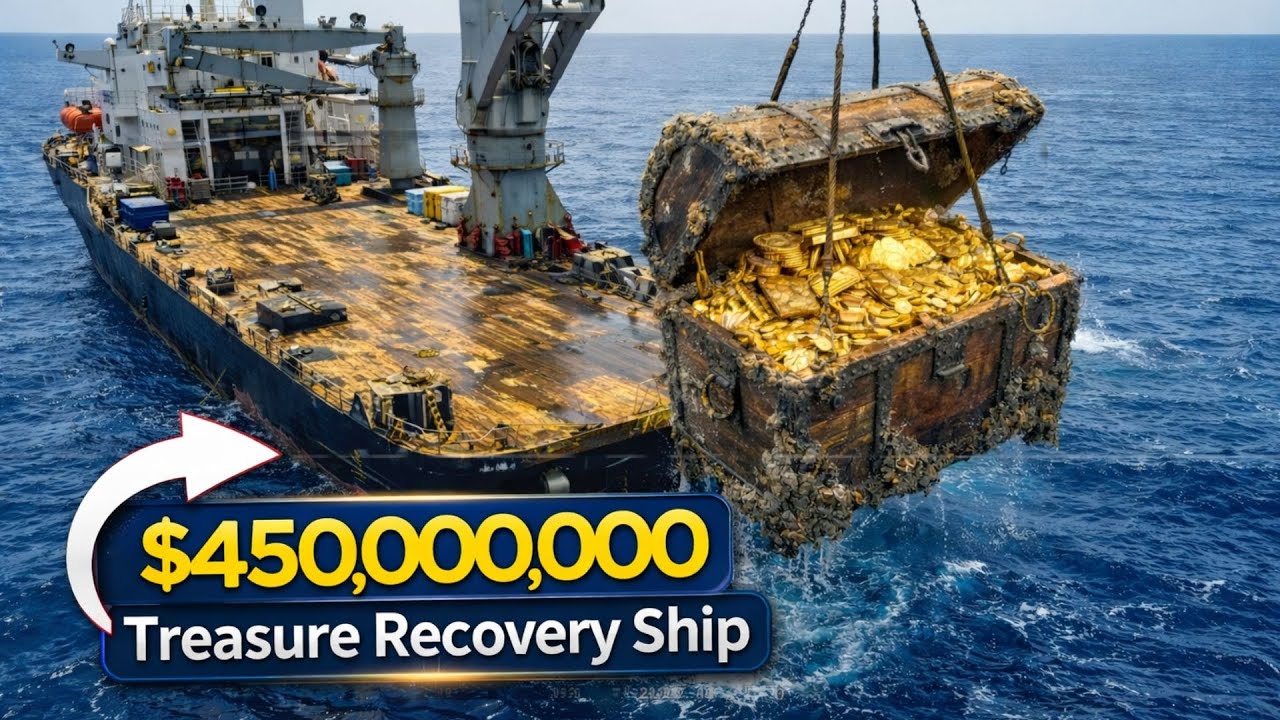 $450,000,000 Treasure Discovery on the Ocean Floor | Massive Recovery Operation