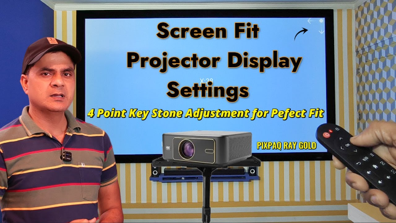 Projector Image Perfect Fit Kaise Kare | Keystone Correction Explained in Hindi