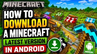 How To Download Minecraft Latest Version On Android 2026 | Minecraft APK Download & Install Guide