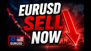 EURUSD SELL NOW — H1 Institutional Order Flow & SMC Market Update
