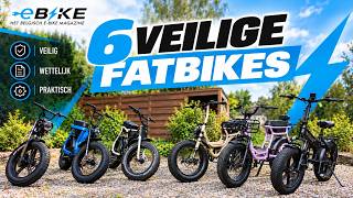 Fatbike vergelijking — 6 legale merken getest: veilig, degelijk & EU‑gecertificeerd