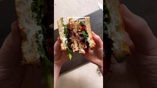 Mushroom and Goat Cheese Sandwich  Part 4: Vegetarian Sandwiches