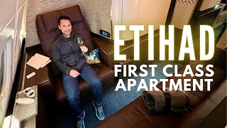 Etihad Airways First Class Apartment A380 London to Abu Dhabi