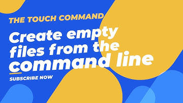 Linux Terminal Magic: Learn How to Create Multiple Empty Files with the Touch Command