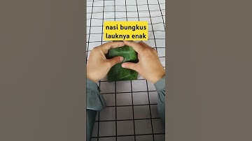 Thumbnail of Nasi Putih & Mie Sohun Bungkus Daun Pisang