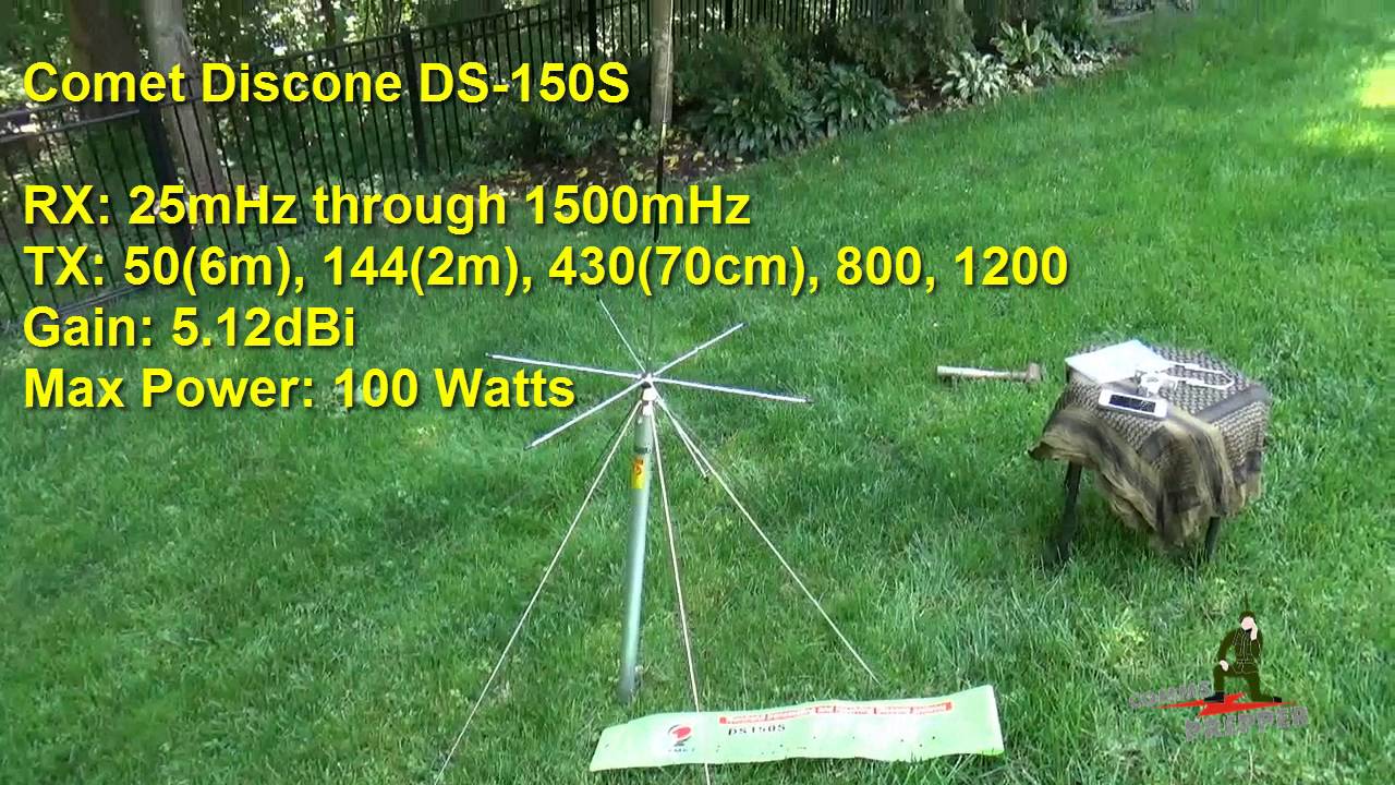 COMET-NCG, DS-150S, Antenna Discone, DS150S