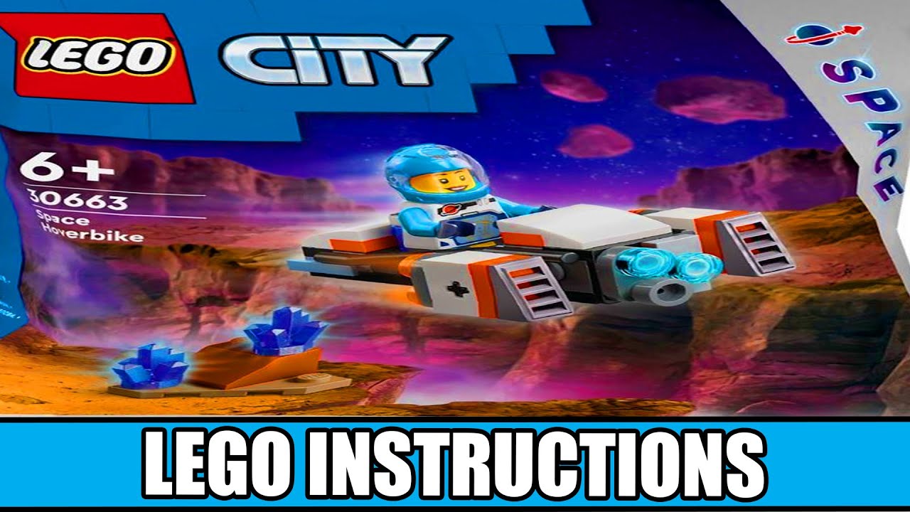 LEGO Instructions - City - 30663 - Space Hoverbike - YouTube