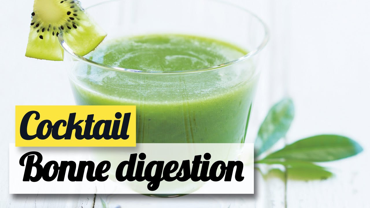 Cocktail bonne digestion La recette pour se sentir bien ! YouTube