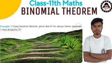 Using binomial theorem, prove that 6n–5n always leaves remainder 1 when divided b|| Worldeez Academy