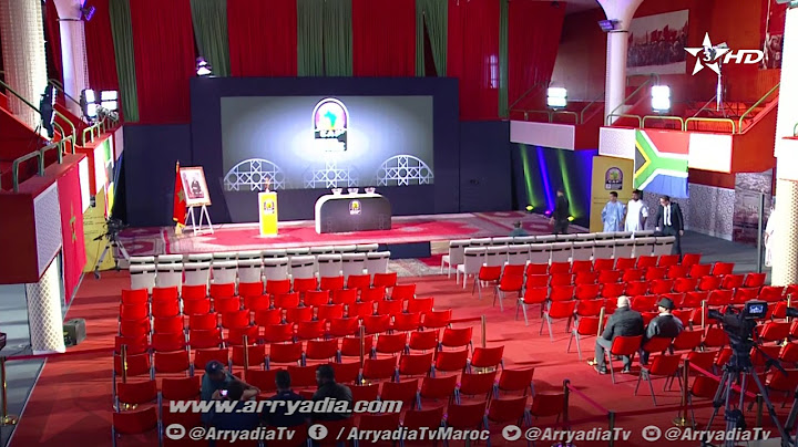 🎥| الآن| القاعة التي ستشهد سحب قرعة#كأس_أمم_إفريقيا_لكرة_القدم_داخل_القاعة بث.مباشر على #الرياضية ب