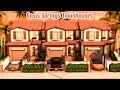 I built townhouses in Oasis Springs ☀️ The Sims 4 Speed Build