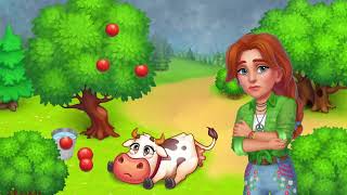 Farm Town. My cow need apple! screenshot 5