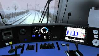 Slip... slip... slip...  wheelslip on the RWA Railjet Advanced